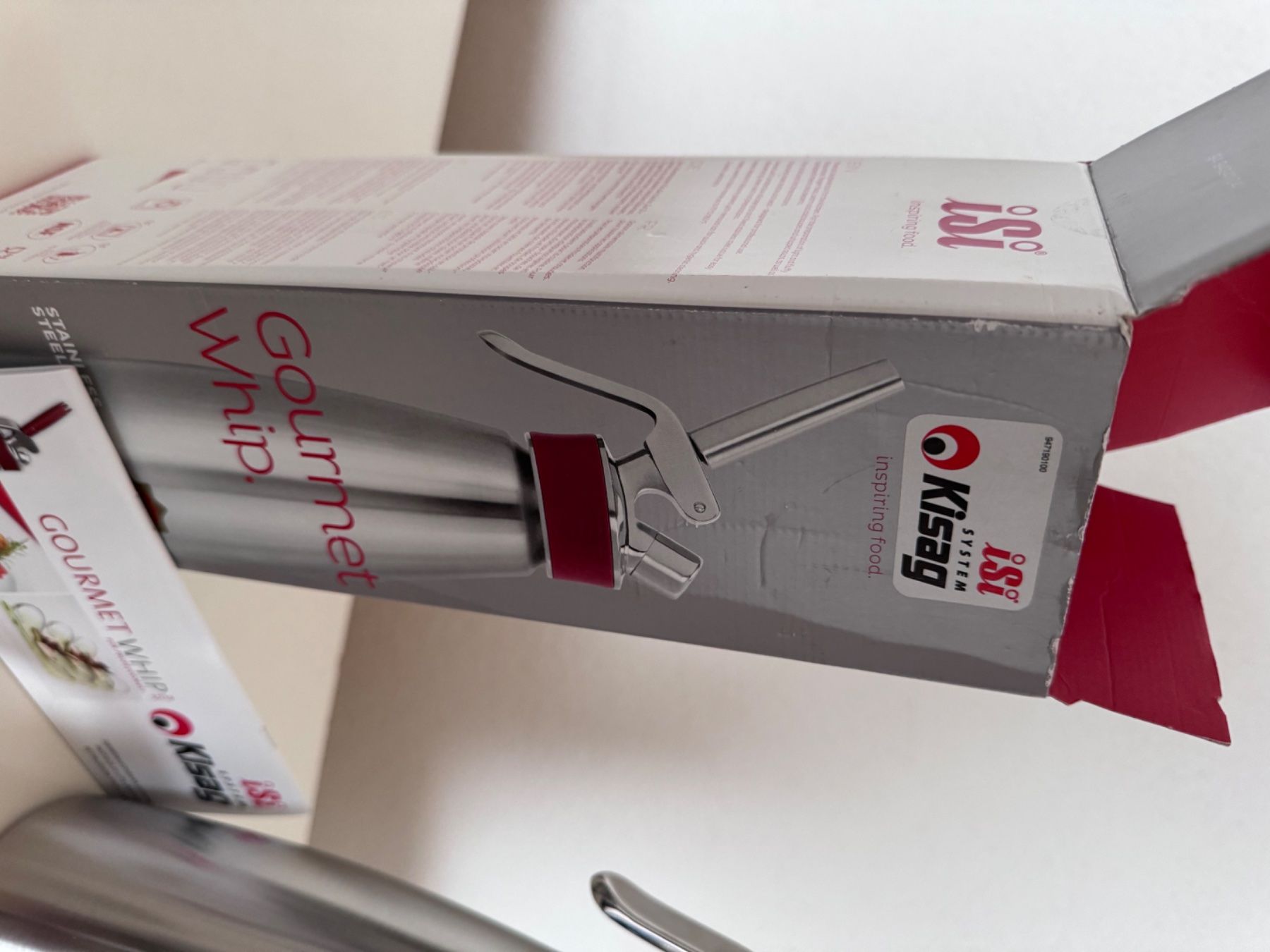 Cucine complete: Kiss professionell whipper neu – Nuovo e nell'imballaggio originale da Oberarth venduto da pal_7lvd 1