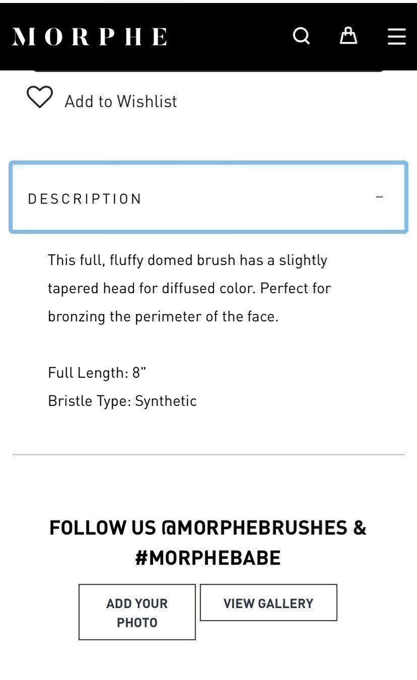 Cura del viso: Morphe Brush,neu & ungebraucht, Ladenpreis 22USD – Nuovo e nell'imballaggio originale da Zürich venduto da deruja 7