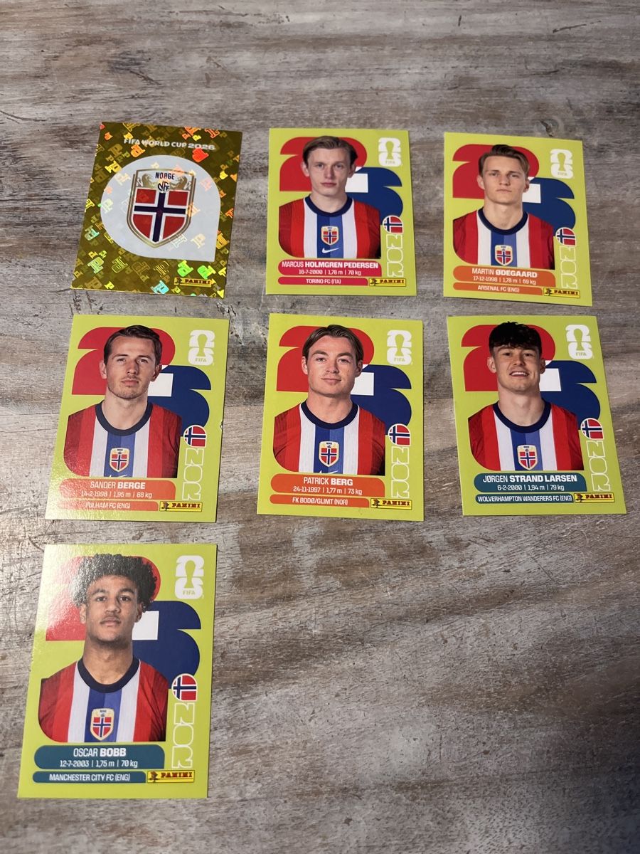 Panini Carte collezionabili: Panini WM 2026 Norwegen NOR 7 Sticker – Nuovo (secondo la descrizione) da Rudolfstetten venduto da Stern042