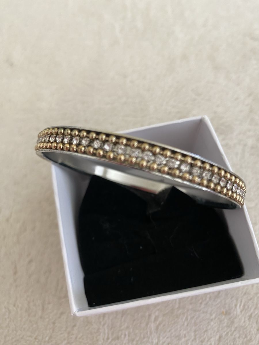 Bracciali & Braccialetti: Goldener funkelnder Armreif – Nuovo (secondo la descrizione) da Obbürgen venduto da bugi6868 2