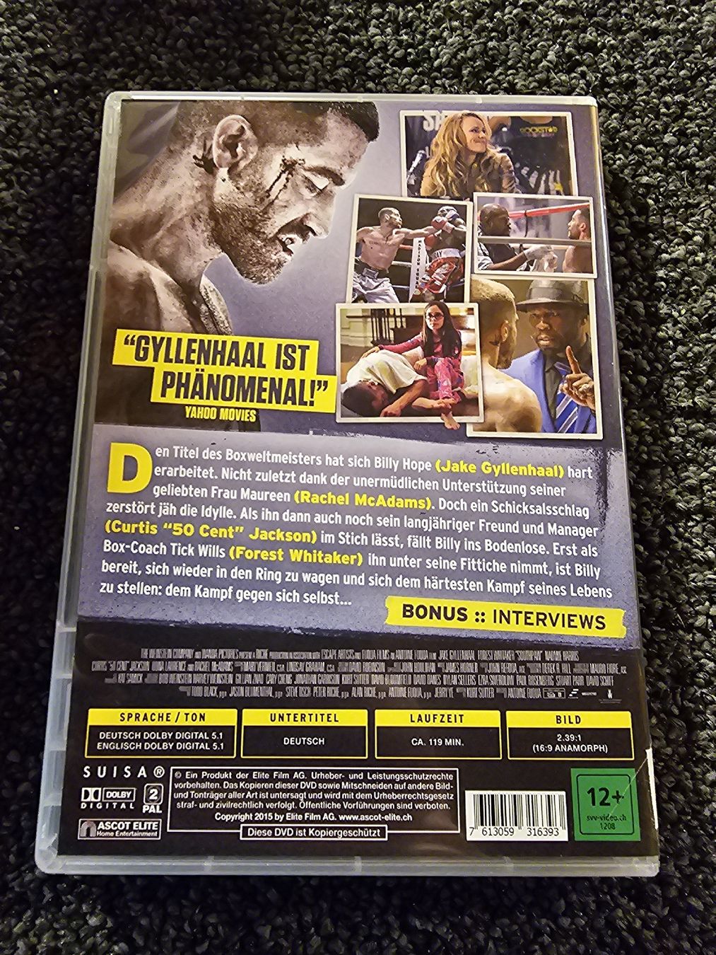 Tutti i DVDs: Southpaw (19767) – Usato da Ruswil venduto da jan_bxl5 1