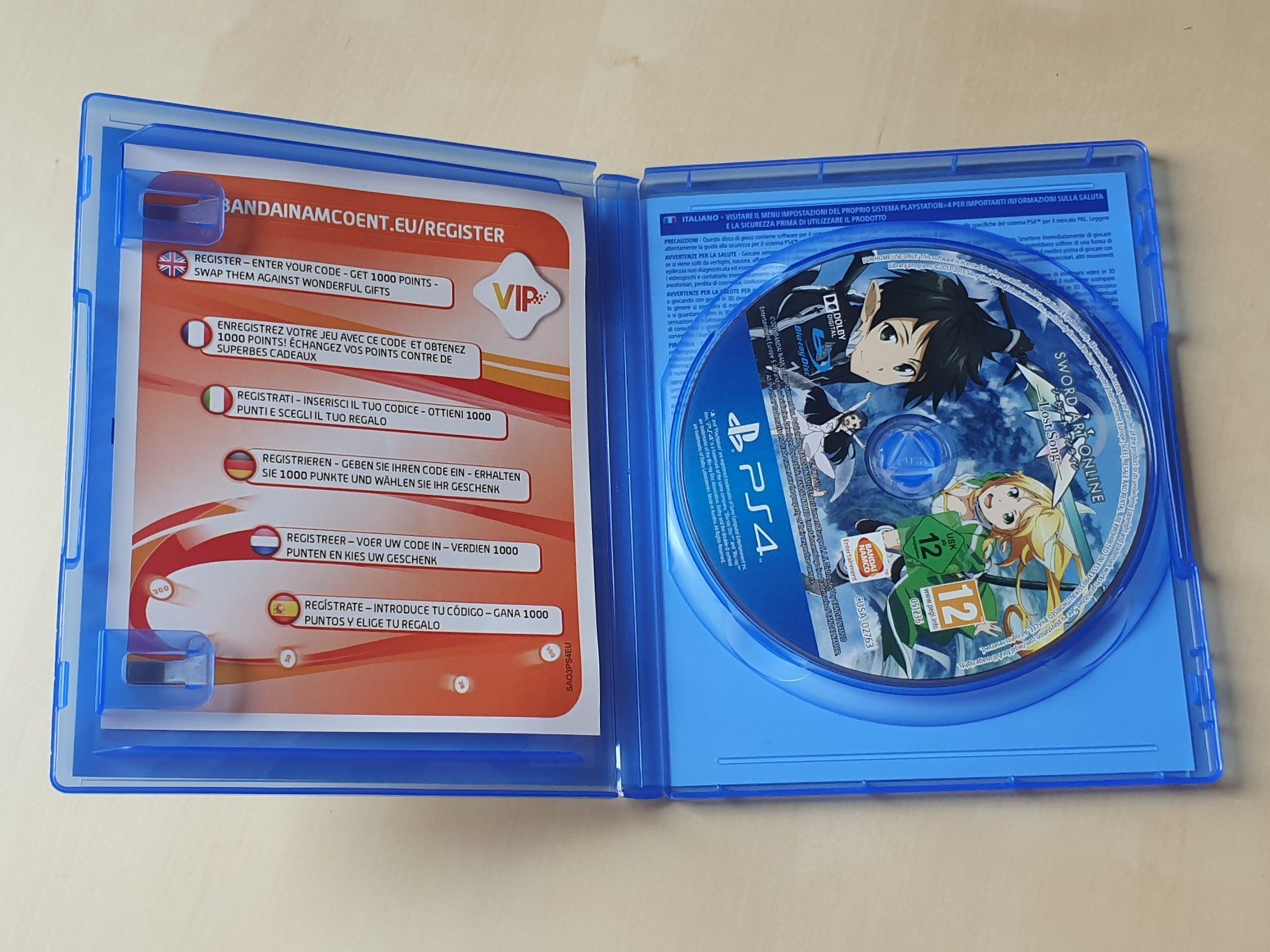 Sony Spiele: Sword Art online Lost Song – Gebraucht aus Stansstad von collectorsshop 2