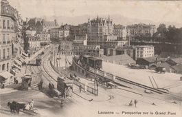 Lausanne mit Tram