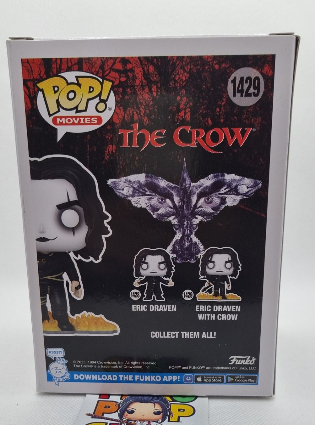 Funko Figuren: Funko POP! The Crow - Eric Draven with crow – Neu (gemäss Beschreibung) aus Vernayaz von fnkochase 3