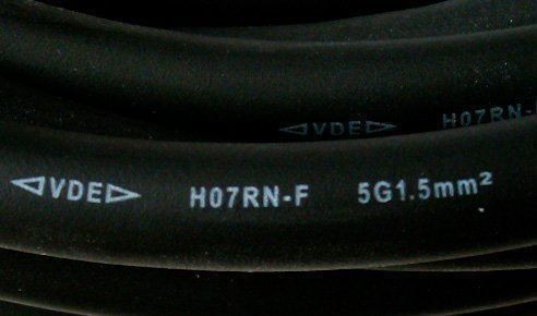 Cavi: Meterware Gummikabel H07RN-F 5x1.5mm2 – Nuovo e nell'imballaggio originale da Herisau venduto da Kabelprofi1 1