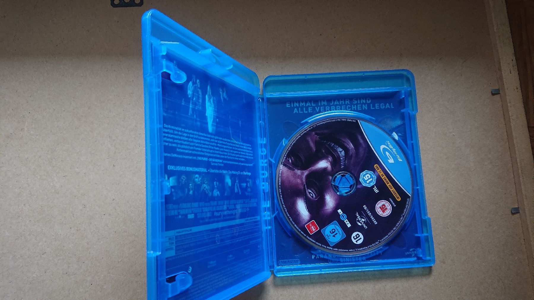 Tutti i DVDs: The Purge Die Säuberung Blu-ray  – Usato da Chur venduto da FreakofRarity 2