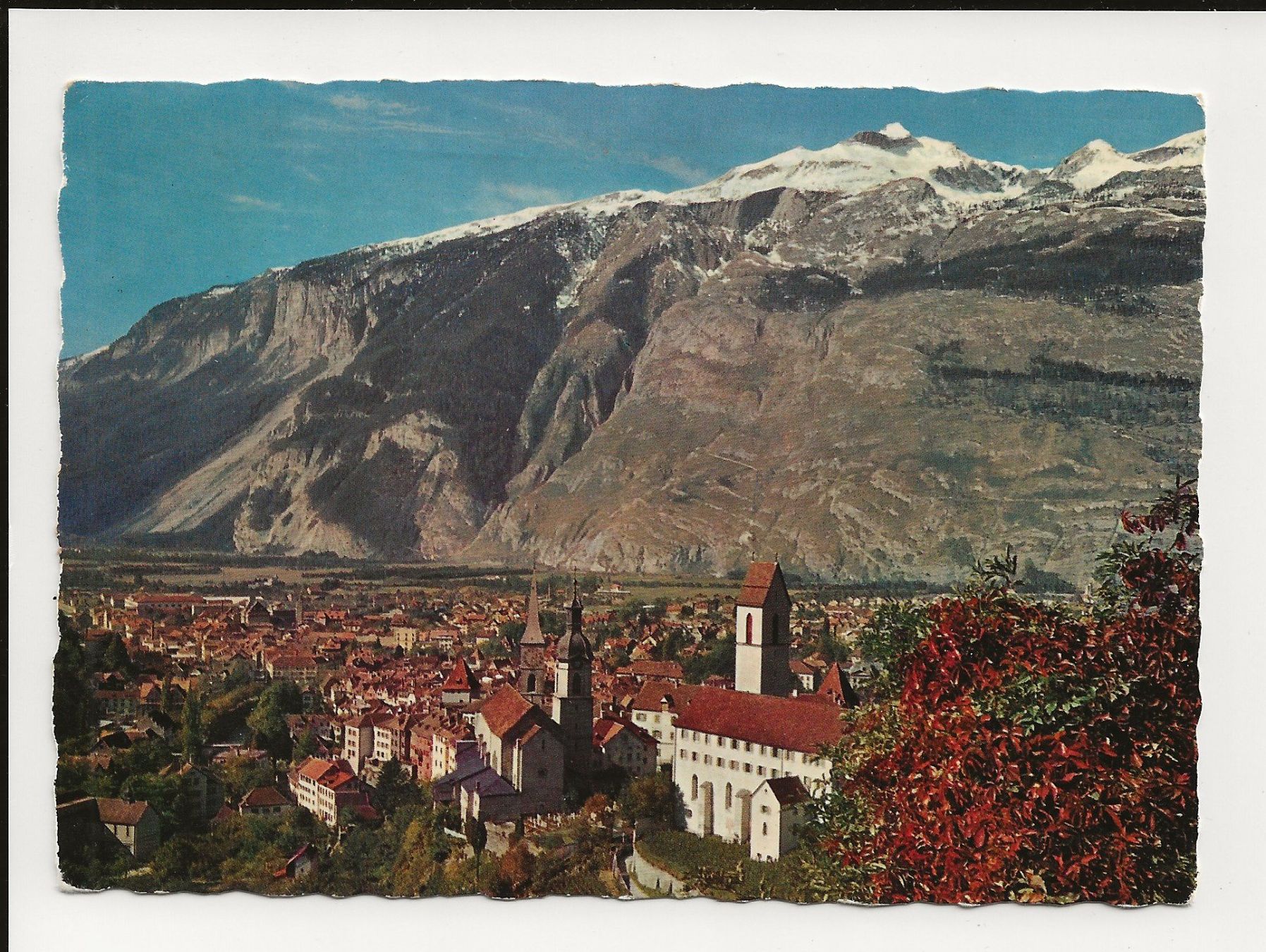 Cartes postales: AK 1962 Chur mit Calanda – D'occasion à Greifensee par 315WDO