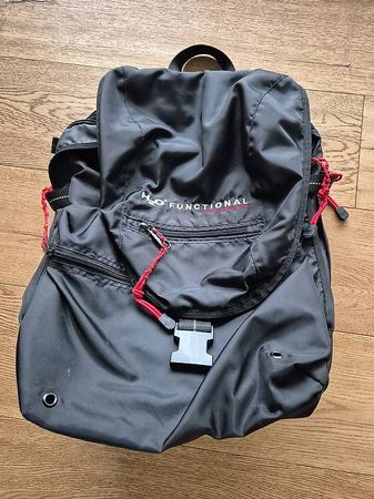 H2O Rucksack schwarz