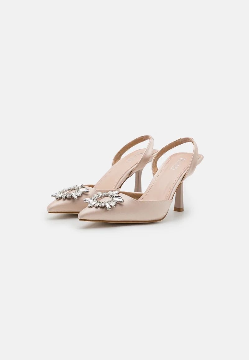 Scarpe da donna: RAID PUNAM - High Heel Pumps in Nude Satin – Nuovo e nell'imballaggio originale da Zürich venduto da luxuryoutlet1 5