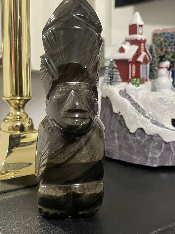 Statue Ancienne Tribu Inca Obsidian en pierre (Gebraucht) in für CHF 30 ...