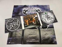 ANDRAS Warlord CD & DVD Digipak Poster Black Metal