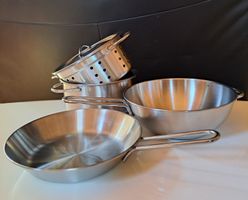 Set de cuisine enfant IKEA Duktig acier inoxydable neuf