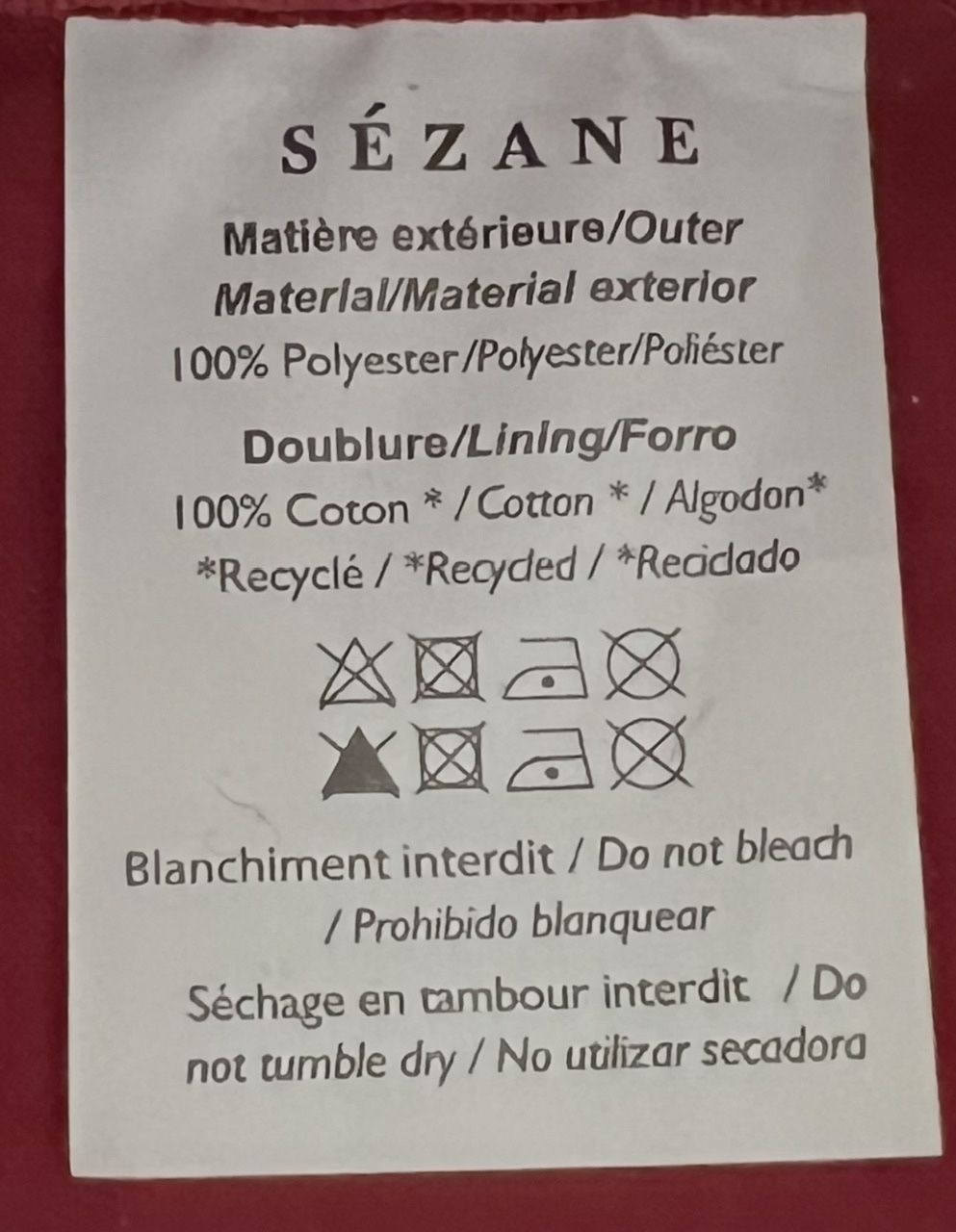 Sezane Kosmetikkoffer: Trousse Sézane – Gebraucht aus Neuchâtel von kat_n6gp 4