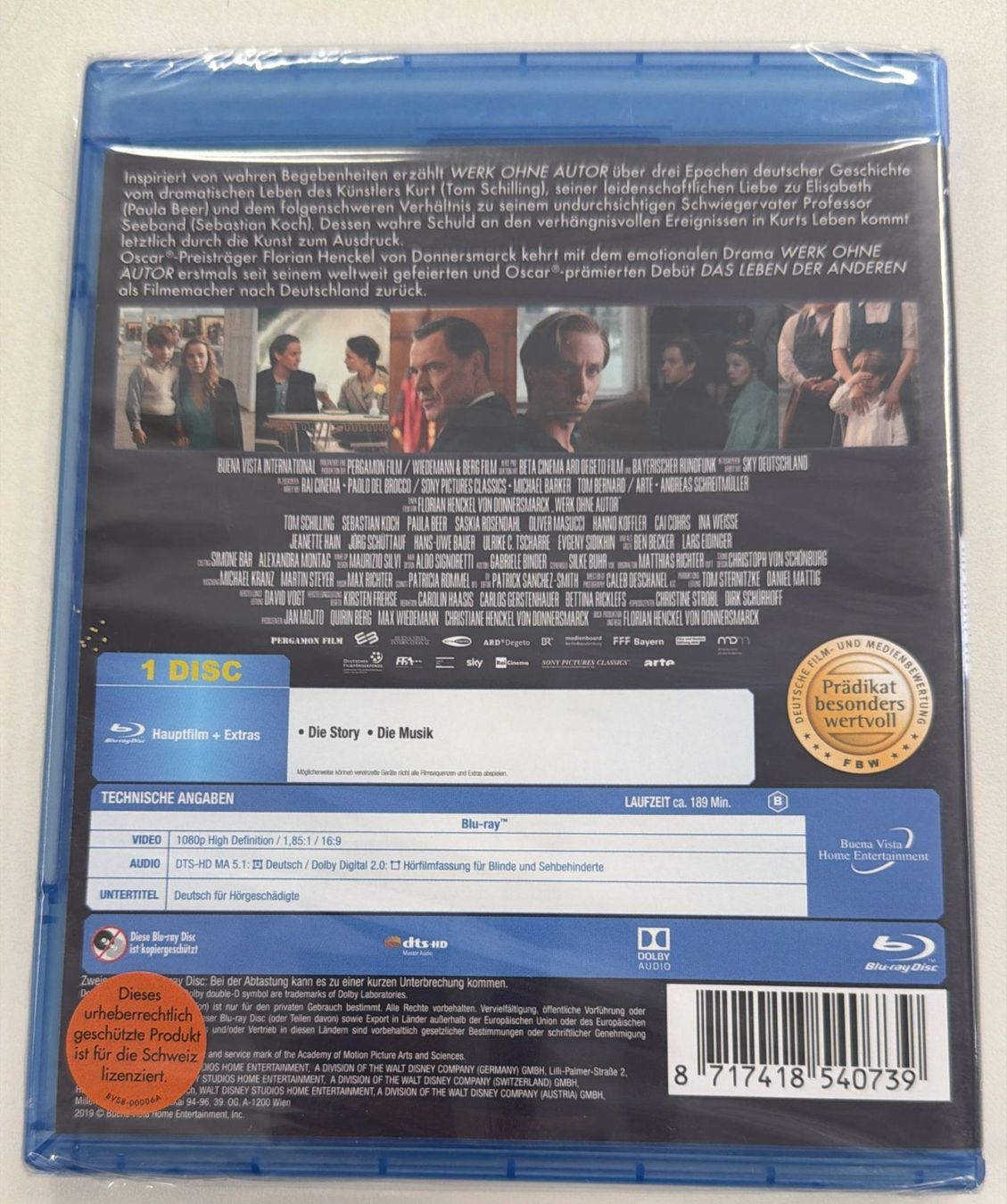 Tous les DVDs: WERK OHNE AUTOR BLU-RAY – Neuf avec emballage d'origine à Zürich par freioccasionen 1