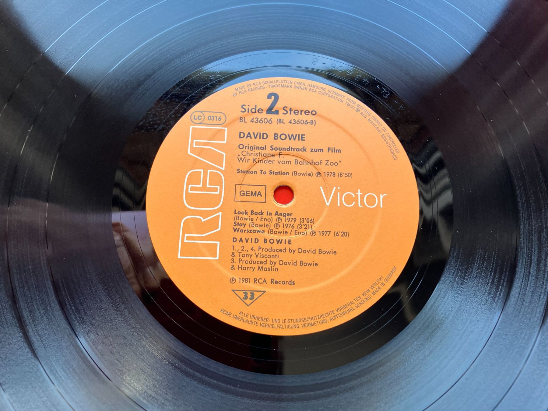 Dischi in vinile: David Bowie – Usato da Aarwangen venduto da Jukebox3 9