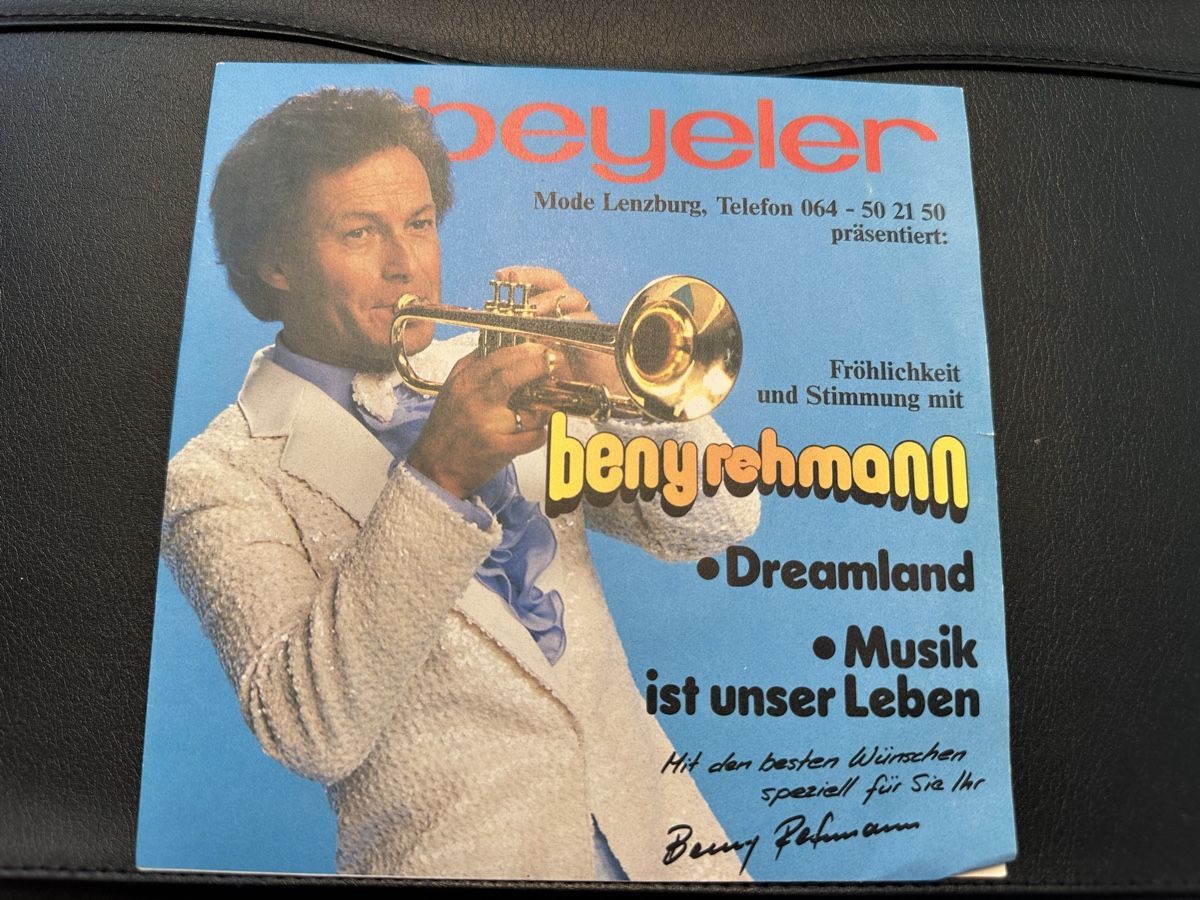 Schallplatten: Beny Rehmann - Dreamland - Schallplatte – Gebraucht aus Zollikofen von Taximan89