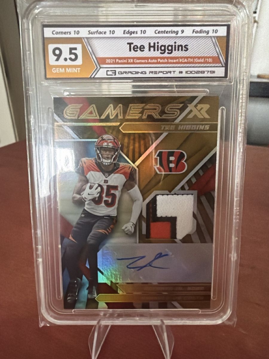 NFL Sammelbilder & Trading cards: NFL - Tee Higgins - XR Auto Patch Insert - C3G9.5 – Gebraucht aus Bern von sam_25hm