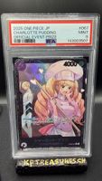 One Piece Charlotte Pudding OP08-067 Tournment Promo PSA 9