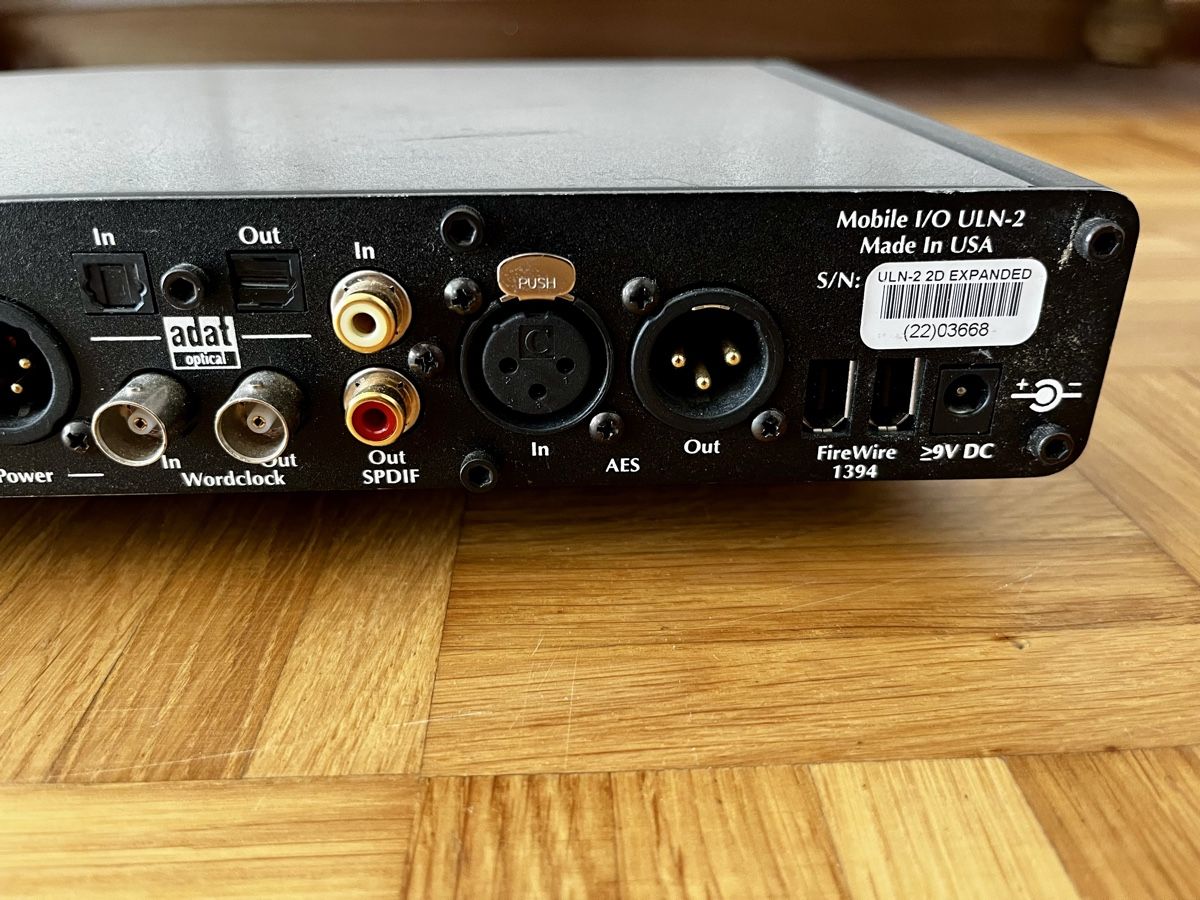 Attrezzatura per studi di registrazione: Metric Halo ULN-2 2d Interface – Usato da Glattfelden venduto da SML64 7