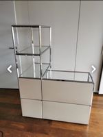 designer highboard/vitrine weiss lieferung gratis GANZE CH