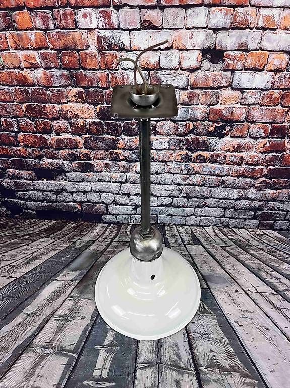 Lampadari & plafoniere: Industrielampe weiss 60er Jahre – Usato da Wangen ZH venduto da Fer1964 1