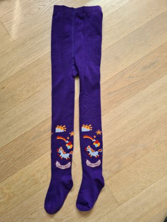 Collants Licorne Noël Violet Taille 98/104 - NEW