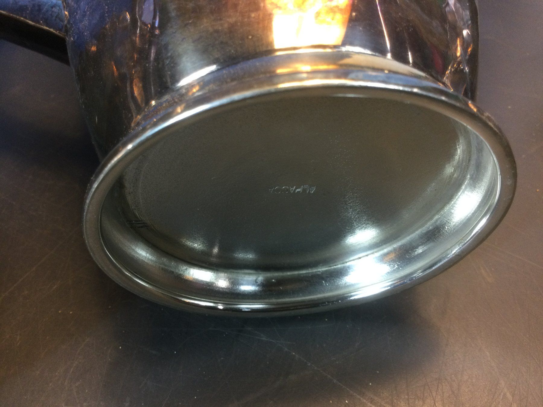 Set di piatti: Gebrauchtes Versilbertes Tee- und Kaffeeservice – Usato da Wangen SZ venduto da kuriosum12 6