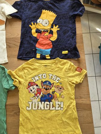 Kinder T-Shirt Set Jungen verschiedene Motive gebraucht