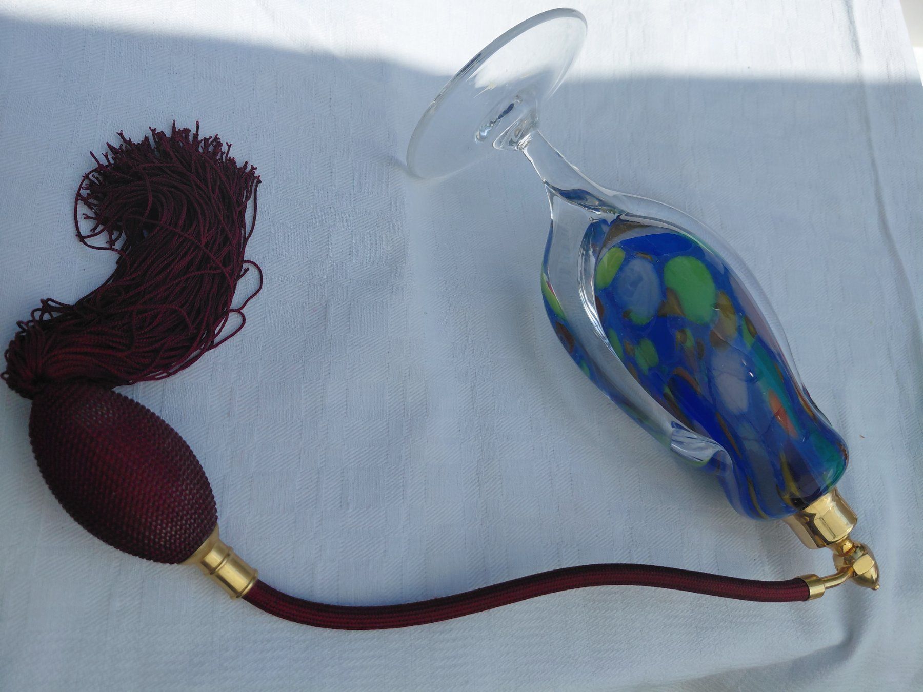 Flacons: Parfumzerstäuber Kristall-Glas "Murano" – D'occasion à Zürich par Rosys 2