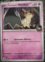 Pokémon Karte Team Rocket's Mimikyu neuwertig