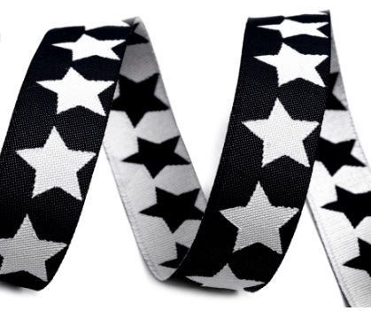 Altro in Bricolage: Webband Sterne weiss schwarz 17mm – Nuovo e nell'imballaggio originale da Winterthur venduto da nuggi88