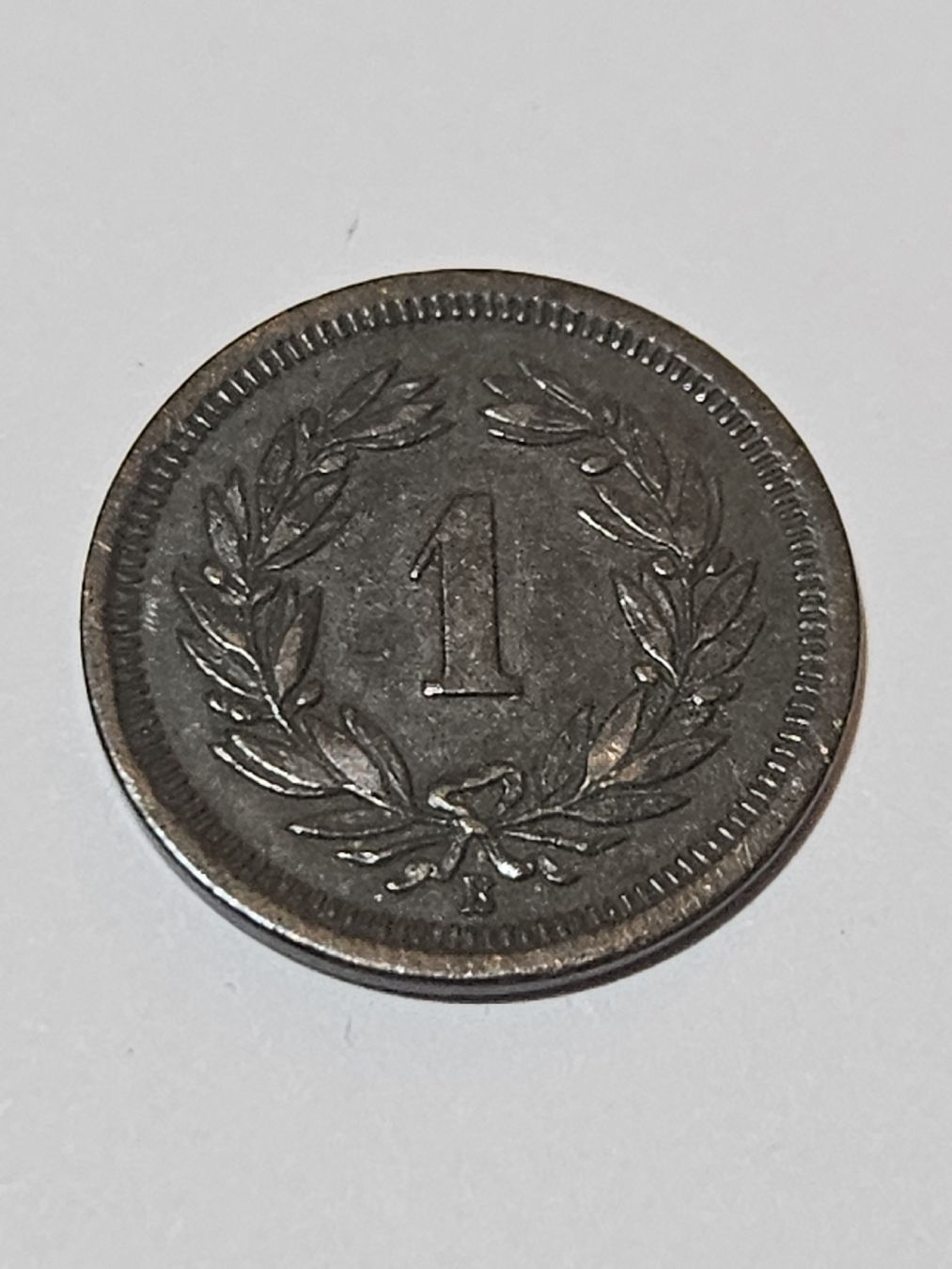 Tutti le monete: 1 Rappen 1876 – Usato da Pfäffikon ZH venduto da Melibol 1