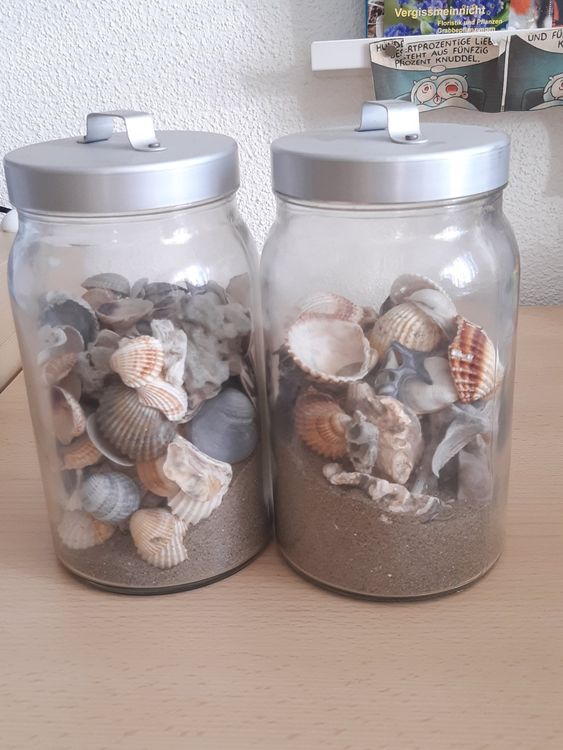 2 Ikea-Vorratsgläser 
