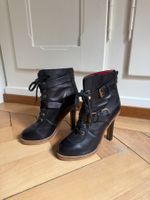 BALLY - Leder Stiefelette schwarz 38