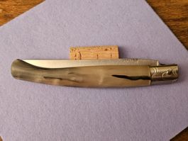 Paolo Pusceddu Arbus lama 14 cm manico in corno di montone
