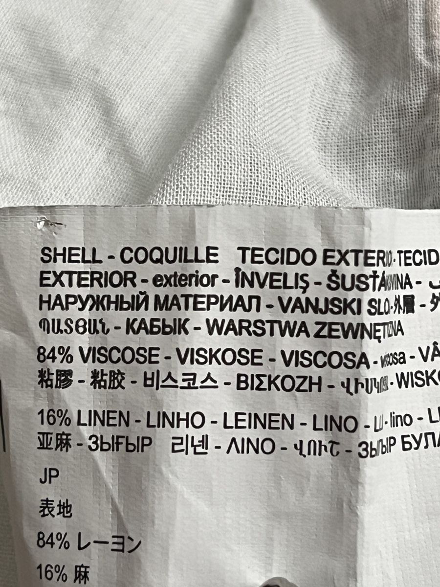 Desigual Pantaloni: Desigual Hose Print Viscose Linen Gr. 38  – Usato da Zürich venduto da Kleanthy 2