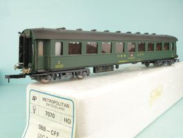 Metropolitan 7070 2 Kl Wagen, Kurzkupplung