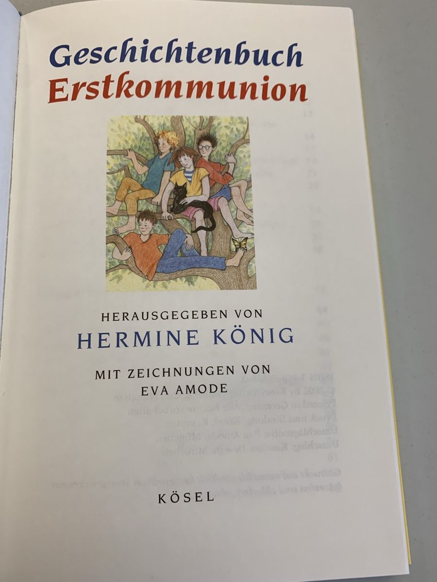Bücher: Geschichtenbuch Erstkommunion - Hermine König – Neu (gemäss Beschreibung) aus Erlenbach ZH von Ritschly 2