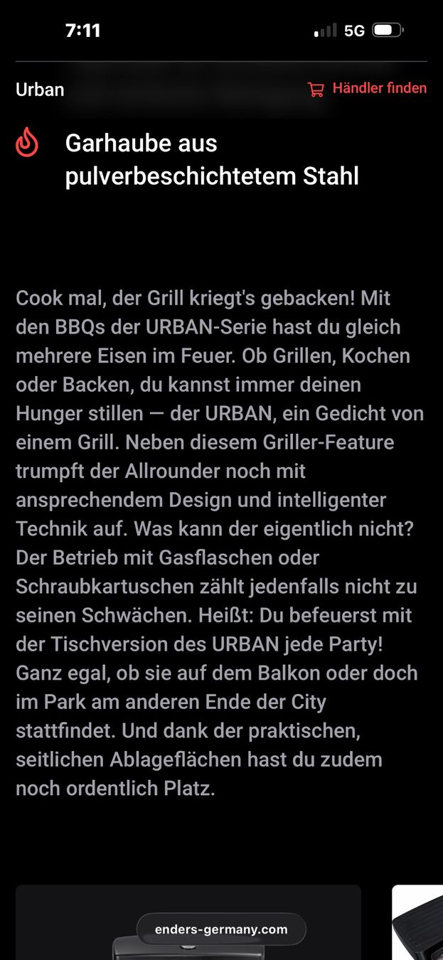 Grills: Enders Urban Grill - Neu! – Neu und originalverpackt aus Koppigen von aline58 2