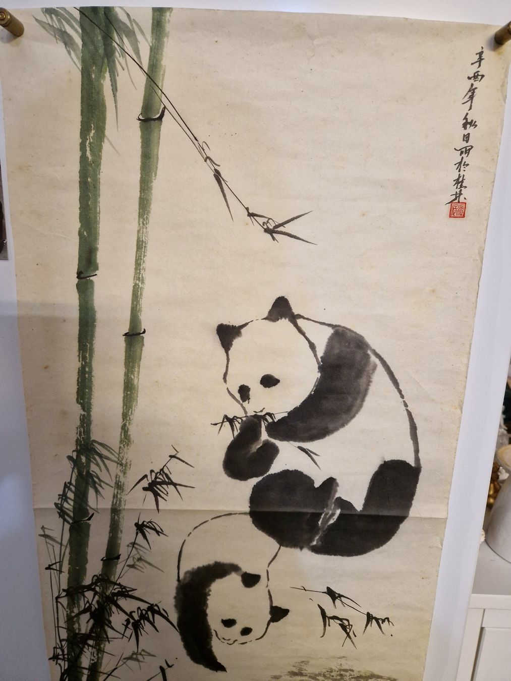 Tableaux: Rollbild Pandas China Signiert – D'occasion à Seedorf BE par Stibutz 4
