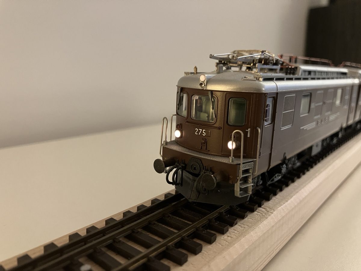 Roco 63880 SBB BLS Ae 8/8 HO 茶色 HO ROCO 63880 BLS SWISS AE