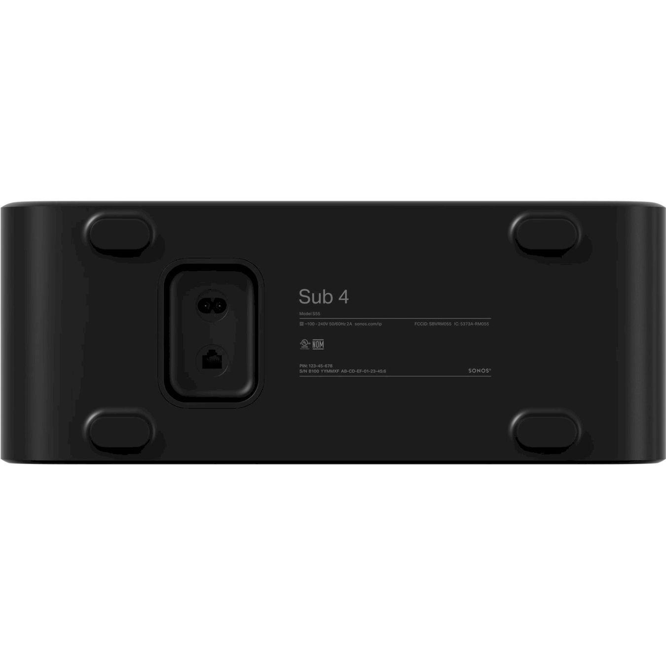 Lautsprecher: Sonos Sub 4 Premium WLAN Subwoofer – Neu und originalverpackt aus Bottighofen von zaap 5