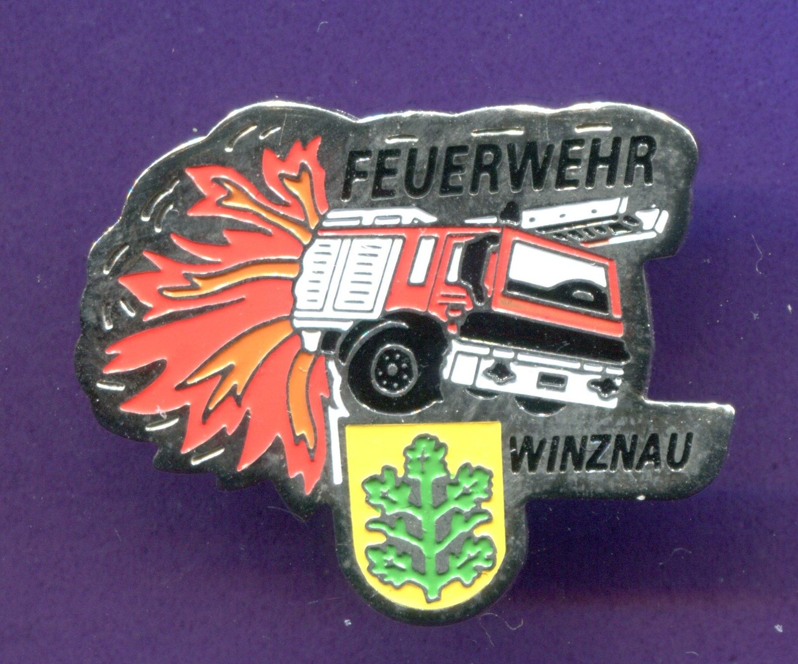 Placchette & Badge: Feuerwehrauto  Winznau – Usato da Winterthur venduto da Sammleroase
