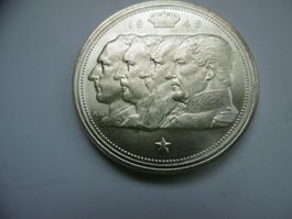 100 Francs Belgien 1949 unz.  (Silber)