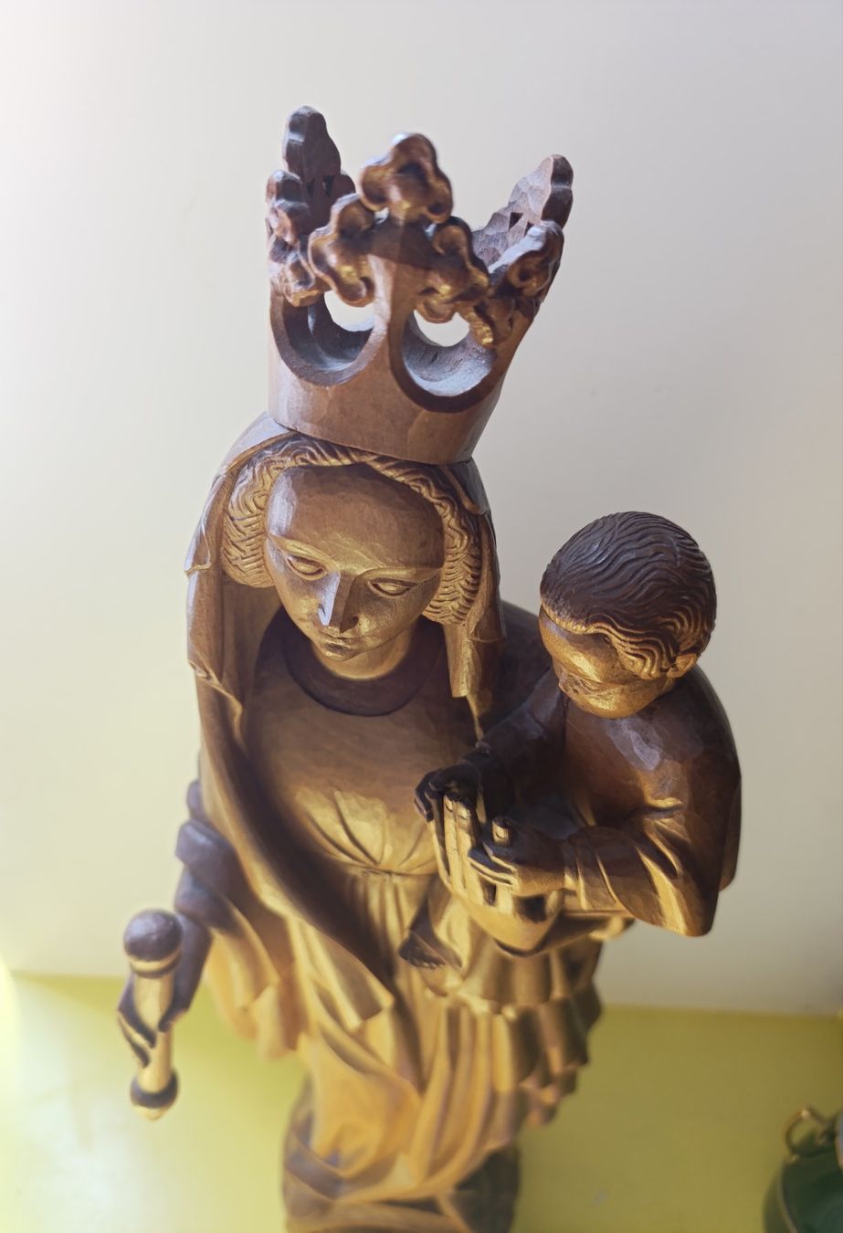 Skulpturen & Statuen: Madonna mit Kind 60cm ,von E. Thomann  Brienzer Schnitzer – Neu (gemäss Beschreibung) aus zofingen von Blume14 4