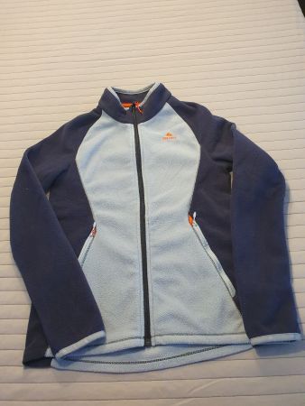 Fleecejacke Gr.140-148 Mädchen blau 240g