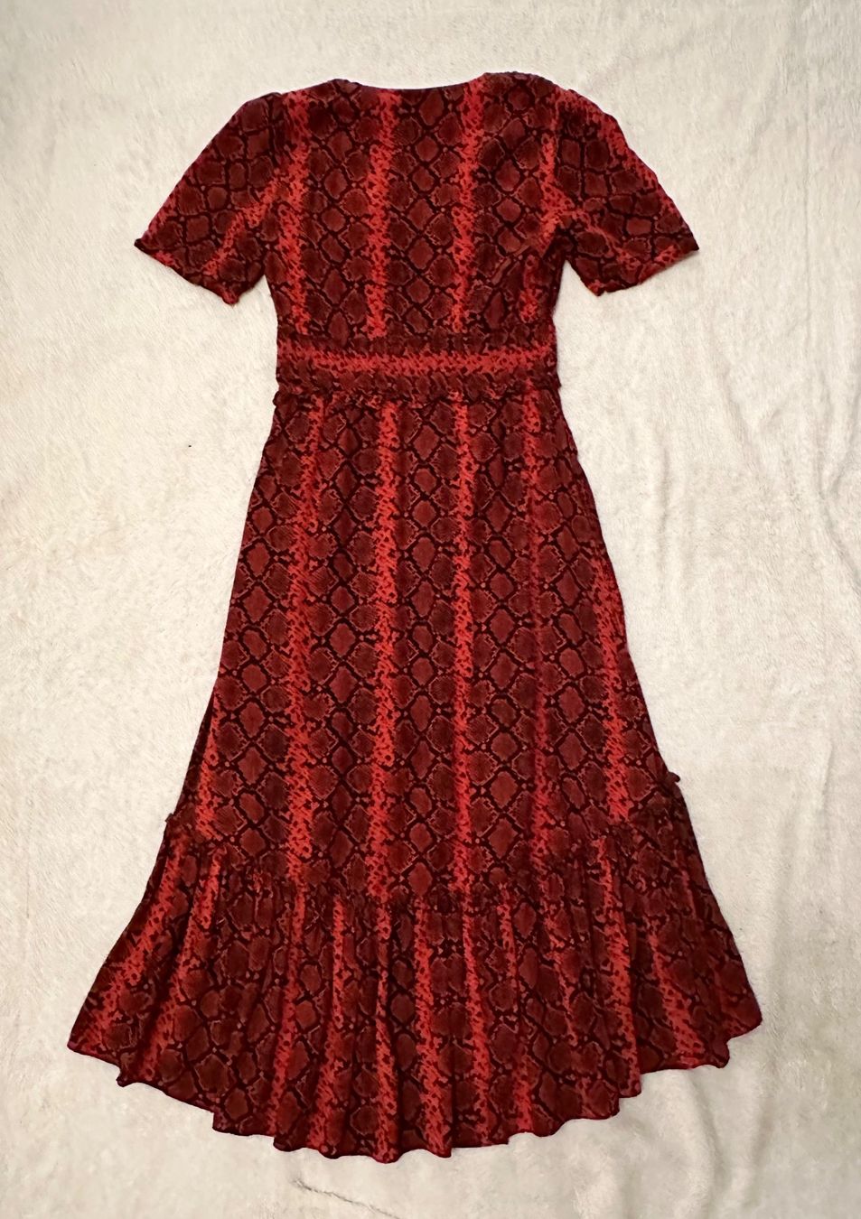 Kooples Vestiti: THE KOOPLES Kleid Viscose und Seide Animalprint Python Gr. S – Usato da Emmenbrücke venduto da little.treasures 1
