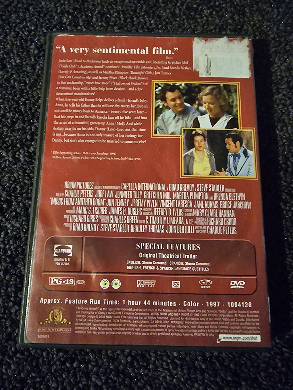 Tutti i DVDs: DVD Music From Another Room(14883) – Usato da Ruswil venduto da jan_bxl5 1