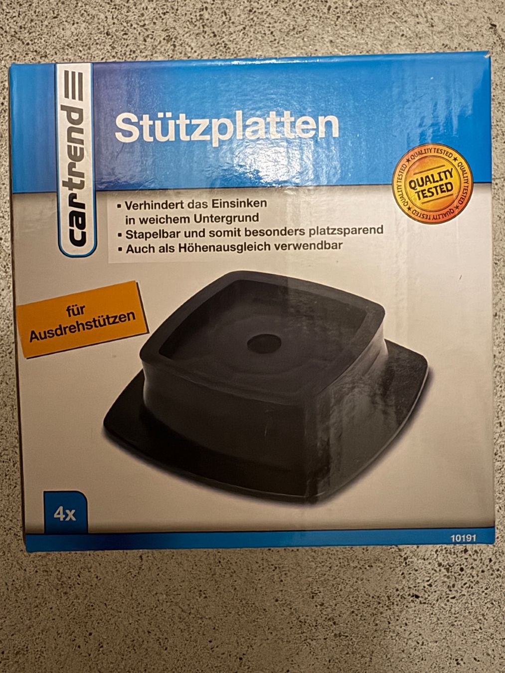Véhicules de camping: Stützplatten – D'occasion à Urtenen-Schönbühl par Fredy032