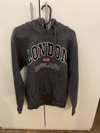 Vintage Hoodie grau Damen Gr. S
